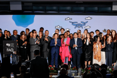 推出FAO粮食农业博物馆及收集徽标-万祥军 结合国